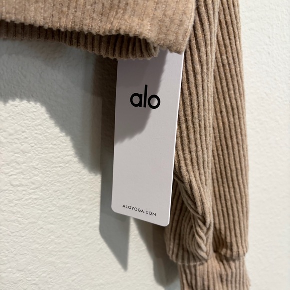 Alo Muse Hoodie Gravel Heather SZ S - Picture 6 of 11